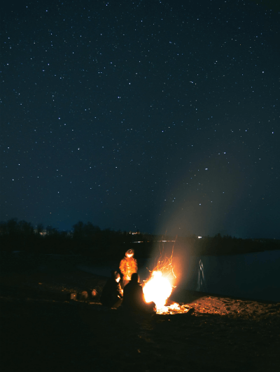 Bonfire Raisar Desert Camp