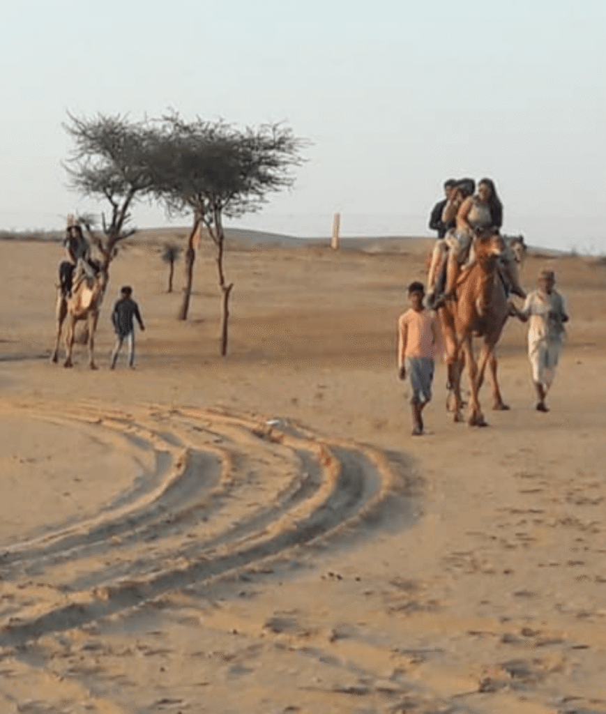 Local attractions Sand Dunes Camp